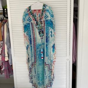 Hemant and nandita silky maxi dress